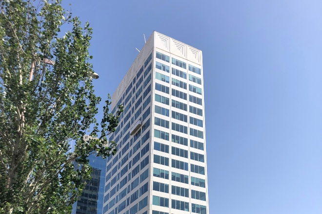 Fachada Torre Tarragona Sants Barcelona 